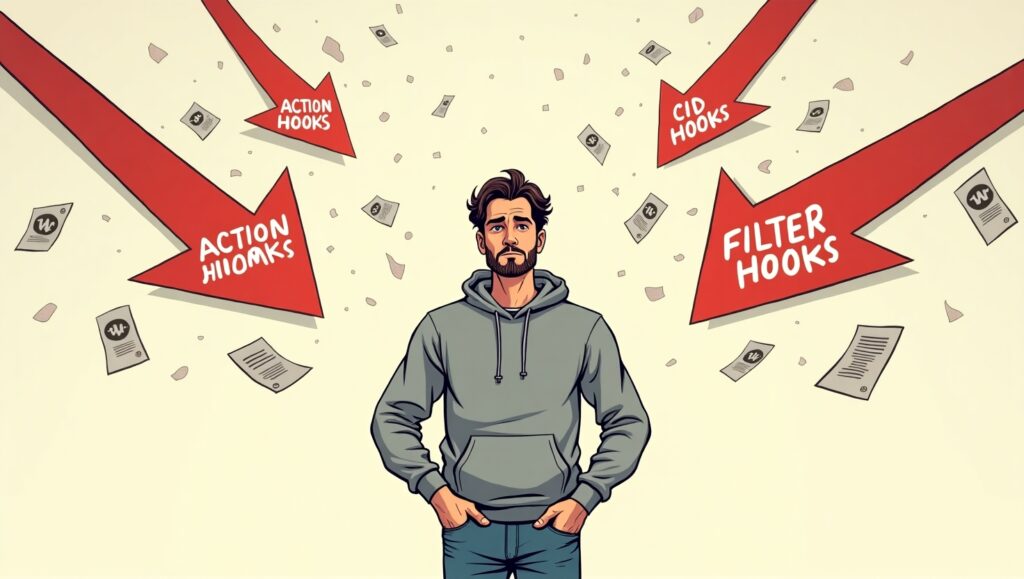 razlika između action i filter hooks